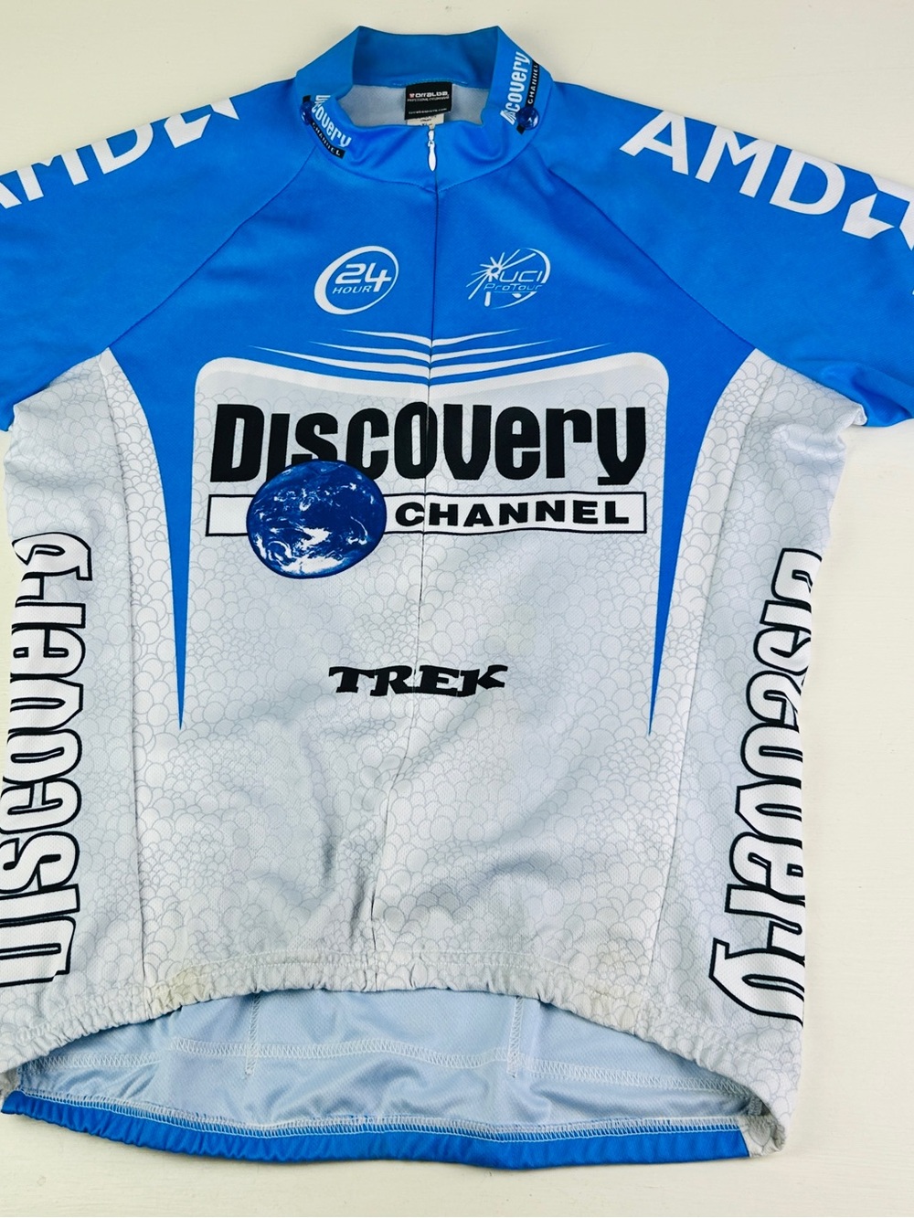 Discovery Channel Trek Bike Jersey Shirt Cycling Mens Size XL Torralbasports